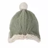Lodger ziemas flīsa cepurīte ar diviem slāņiem, salvijzaļa, Fleece Elm, 1-2 g.