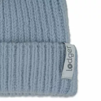 Lodger 100% Merino vilnas mazuļu cepure Blue Fogg 6-12 mēneši