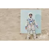 Souza! Astronauta kombinezona kostīms, sudrabains, 3-4 gadi