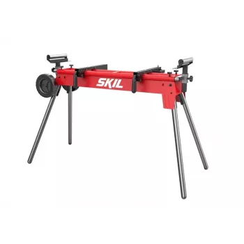 SKIL Work Table Stand 1300AA - masīvkoka darbagalds ar 2 atvilktnēm un instrumentu paneli, 200 kg ietilpība