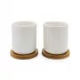 Bredemeijer Duet 1x2 Tea Mug Set 200ml with Bamboo Coasters 142013