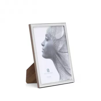 Zilverstad Premium Ancona 10x15 cm Silver Metal Portrait Photo Frame