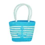 Souza! Children's Straw Handbag Blue Striped with Anchor Alieke