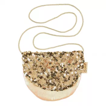 Souza! Angelique Gold Sequined Shoulder Bag bērniem
