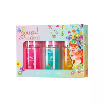 Souza! Children's Hair & Body Mist Set 3 x 50 ml