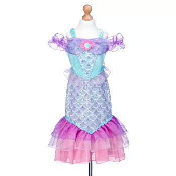 Souza! Naiara Mermaid Costume Dress for Girls 5-7 Years