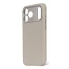 Decoded ādas aizmugurējais vāciņš iPhone 17 Pro Max MagSafe saderīgs Solid Clay