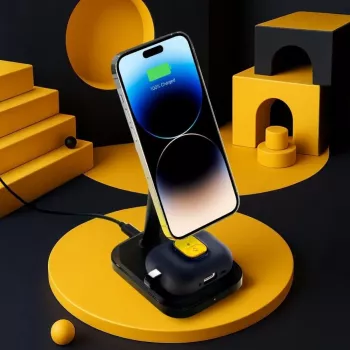 Spigen Nano Pop maciņš Apple AirPods Pro 3, Blueberry Navy krāsā (ACS09829)