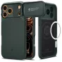 SPIGEN OPTIK ARMOR MAG MAGSAFE IPHONE 15 PRO ABYSS GREEN