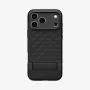 Spigen Parallax S MAG Maciešu korpuss iPhone 17 Pro, matēts melns