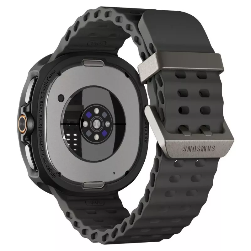 Spigen Liquid Air maciņš Samsung Galaxy Watch 8 Classic (46 mm), matēti melnā krāsā (ACS09841)