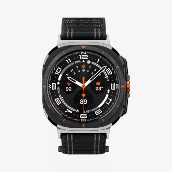 SPIGEN Rugged Armor Pro Band for Samsung Galaxy Watch Ultra 2024/2025 (47 mm) Black