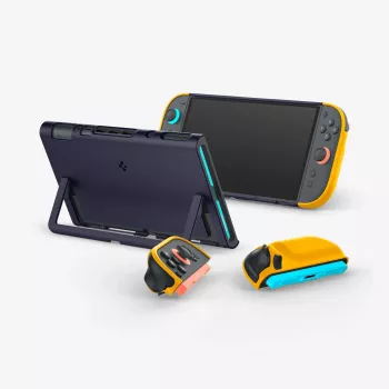 SPIGEN Nano Pop Nintendo Switch OLED Maciņš Blueberry Navy