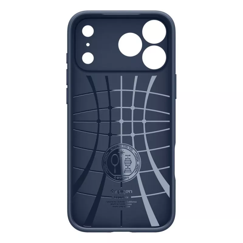 Spigen Liquid Air iPhone 17 Pro Navy Blue Case
