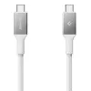 SPIGEN EB24015CC Essential Type-C kabelis 240W 150cm Balts