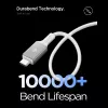 SPIGEN EB24015CC Essential Type-C kabelis 240W 150cm Balts