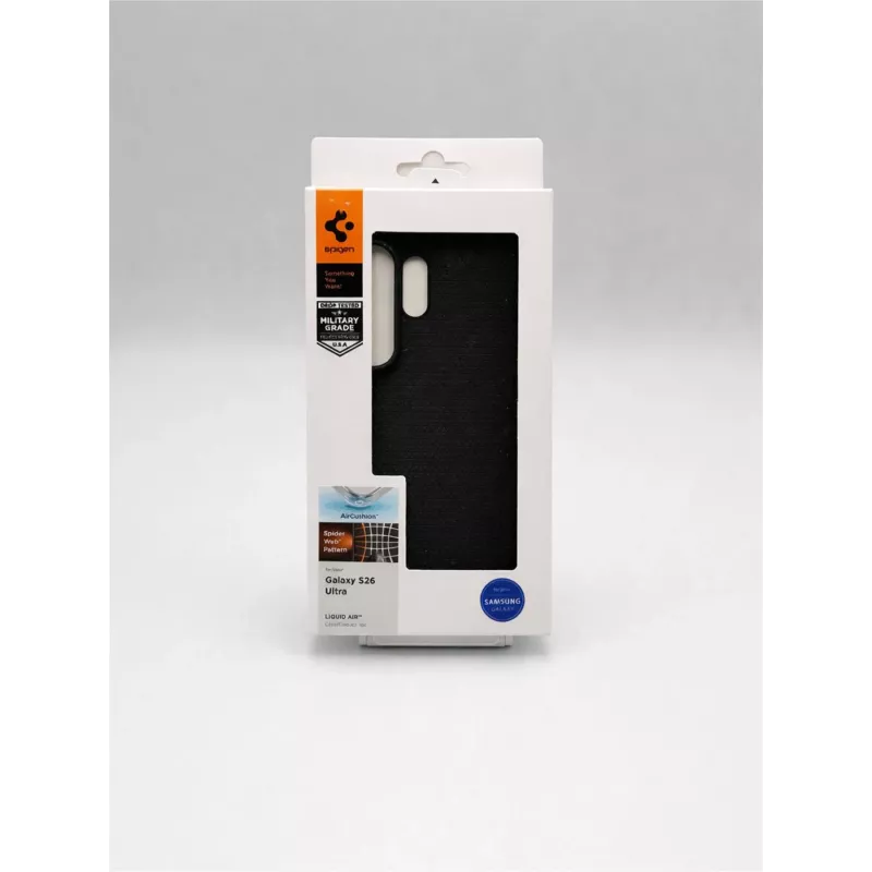 Spigen Liquid Air Case Samsung Galaxy S26 Ultra - Melns