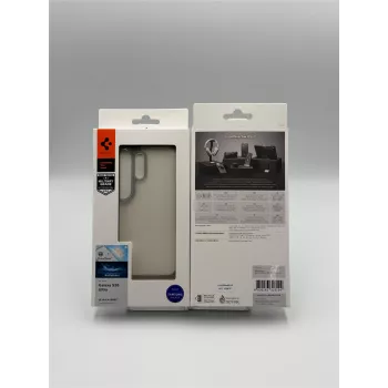Spigen Ultra Hybrid Case for Samsung Galaxy S26 Ultra, caurspīdīgs/melns