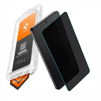 Spigen Glas.TR EZ Fit Pro AC HD rūdīta stikla ekrāna aizsargs Samsung Galaxy S26 - Melns