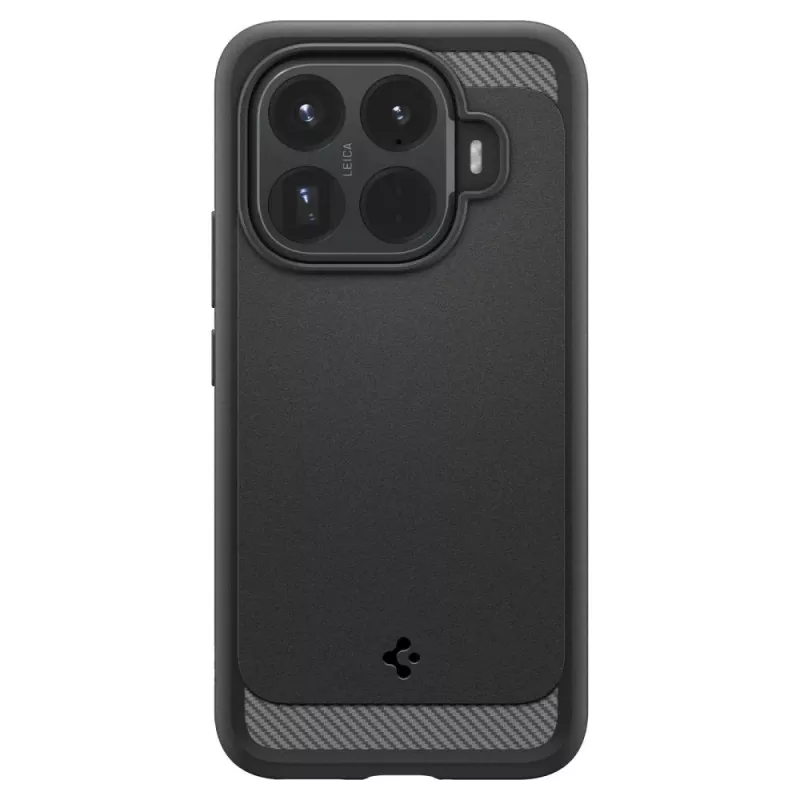 Spigen Rugged Armor Case priekš Xiaomi 15T Pro, matēti melns