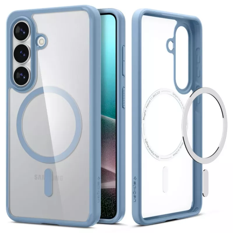Spigen Ultra Hybrid Mag MagSafe Galaxy S26 Case Light Blue