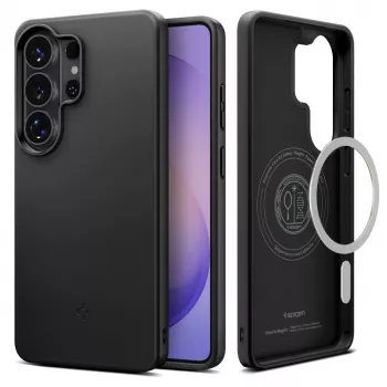 Spigen Thin Fit MagFit maciņš Samsung Galaxy S26 Ultra, saderīgs ar MagSafe, melnā krāsā (ACS11394)