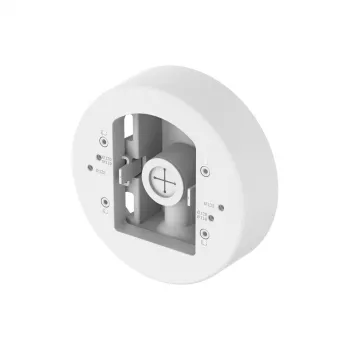 Hanwha Vision SBD-140PMW Pole Mount Adapter Balts RAL9003
