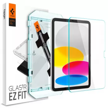 Spigen Glas.tR EZ Fit ekrāna aizsargs Apple iPad 10.9 collu (10. paaudze, 2022) - rūdīts stikls