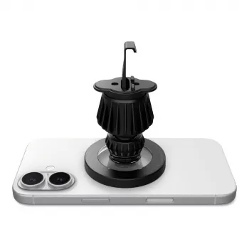 SPIGEN MFT13 magnētiskais MagSafe auto turētājs, sudraba krāsā