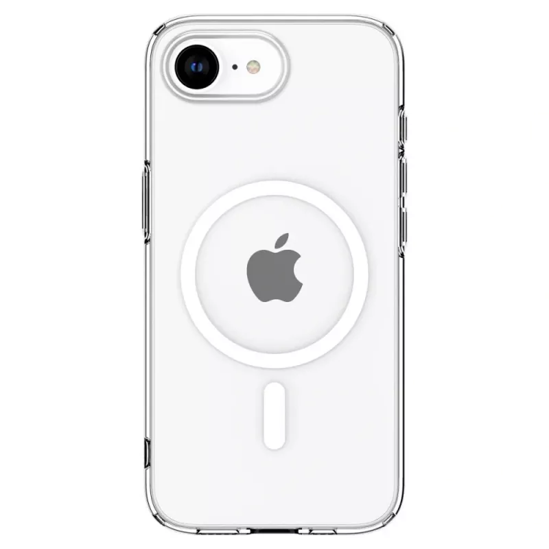 Spigen Liquid Crystal Mag MagSafe apvalks iPhone 16e, caurspīdīgs