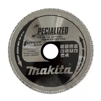Makita Specialized EFFICUT ripzāģa asmens kokam un metālam, 185mm, 60 zobi