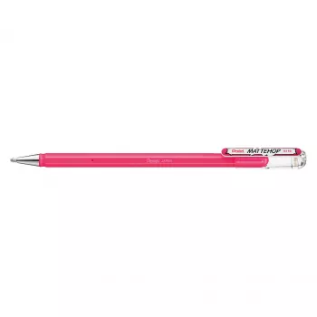 Pentel Mattehop Gēla Pildspalva 1.0 mm Rozā