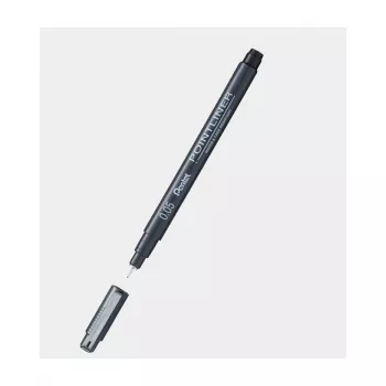 Pentel S20 Fineliner Pigment 0.2 mm Black