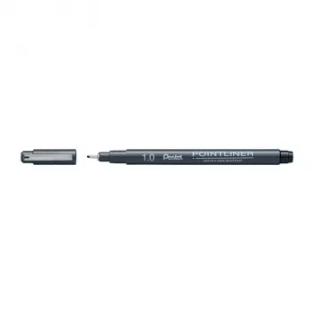 Pentel Fineliner Pigment 1.0 mm Black