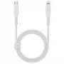 ENERGEA Flow USB-C to Lightning Cable 1.5m White 60W 3A PD Fast Charge MFi