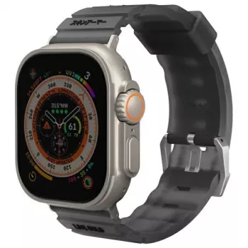 SKINARMA Shokku Apple Watch siksniņa 49/46/45/44mm - Smoke