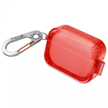 SKINARMA Saido aizsargmaciņš AirPods Pro 2. paaudzei - sarkans