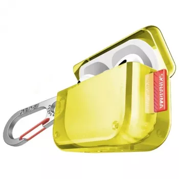 SKINARMA Saido aizsargmaciņš Apple AirPods Pro 2 - Dzeltens