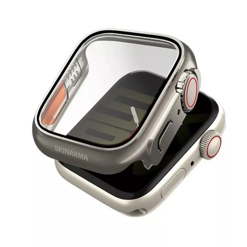 Skinarma Gado Pro korpuss Apple Watch 44 mm, titāna