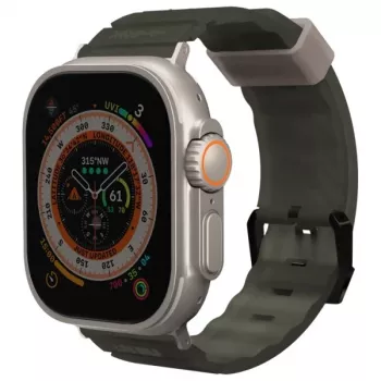 Skinarma Shokku Strap Apple Watch 49/45/44mm Dark Olive