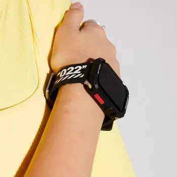 SKINARMA Kurono Maciņš Apple Watch Ultra 49mm - Melns