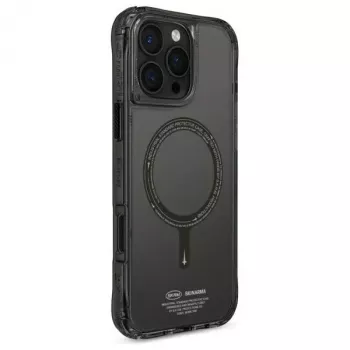 Skinarma Saido Maciņš iPhone 16 Pro 6.3 collu Magnētiskā Lādēšana Melns