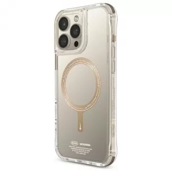 SKINARMA Saido iPhone 16 Pro 6.3 collu magnētiskais uzlādes maciņš Champagne