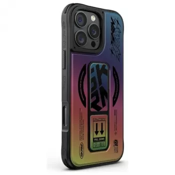 SKINARMA Kira Kobai iPhone 16 Pro 6.3 collu magnētiskais satvēriena statīva maciņš Hologramma
