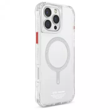 SKINARMA Saido magnētiskais maciņš iPhone 16 Pro Max 6.9 inch caurspīdīgs