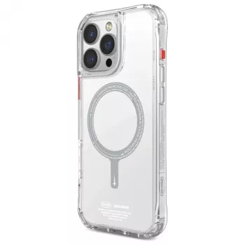 SKINARMA Saido magnētiskais maciņš iPhone 16 Pro Max 6.9 inch caurspīdīgs