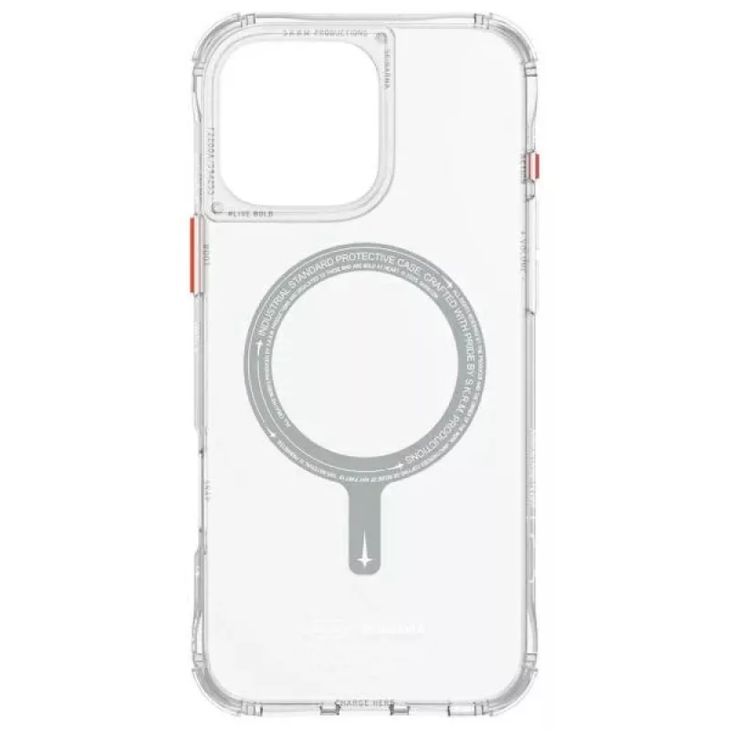 SKINARMA Saido magnētiskais maciņš iPhone 16 Pro Max 6.9 inch caurspīdīgs