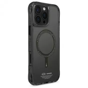 Skinarma Saido Maciņš iPhone 16 Pro Max 6.9 collu Magnētiskā Lādēšana Melns
