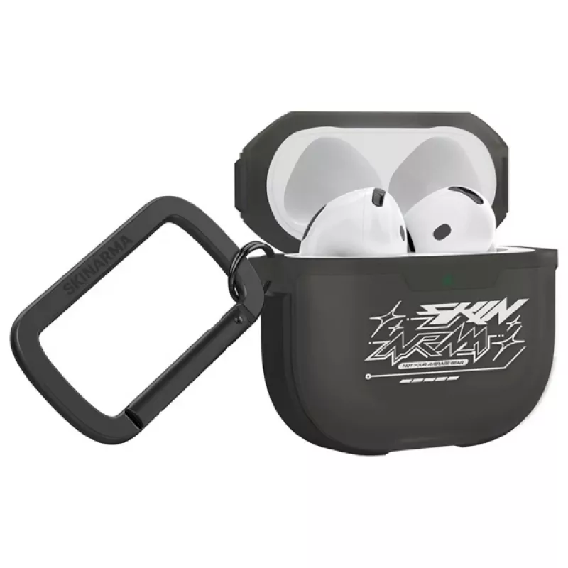 SKINARMA Kinzoku Case for AirPods 4 - Smoke