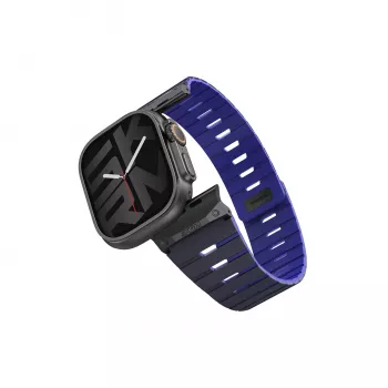 Skinarma Gemini Apple Watch Strap 49/46/45/44 mm Navy Blue